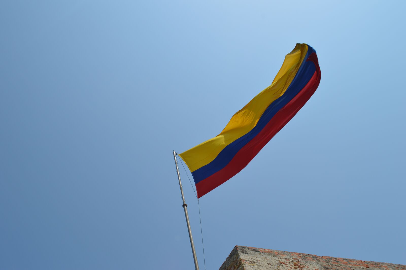 Nikon D3200 sample photo. Colombia, flag photography