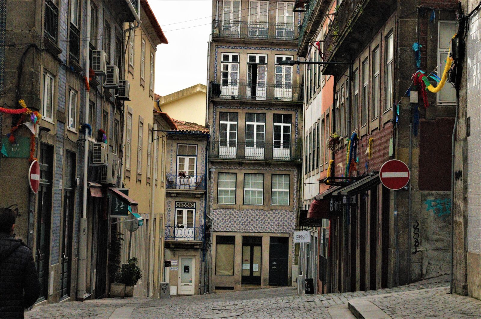 Nikon D300 sample photo. Old town of porto photography