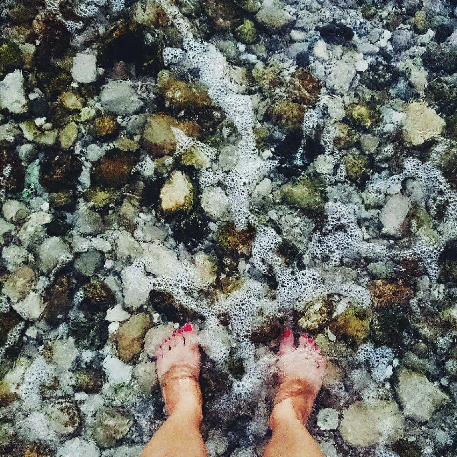 Sony Xperia Z1 sample photo. Feet, relax, sea, stones photography