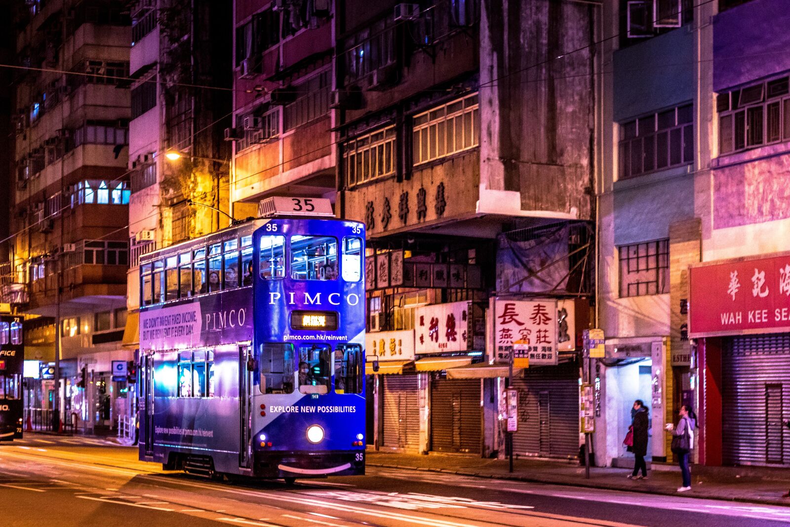 Canon EF 50mm F1.8 II sample photo. Hong kong, night, city photography
