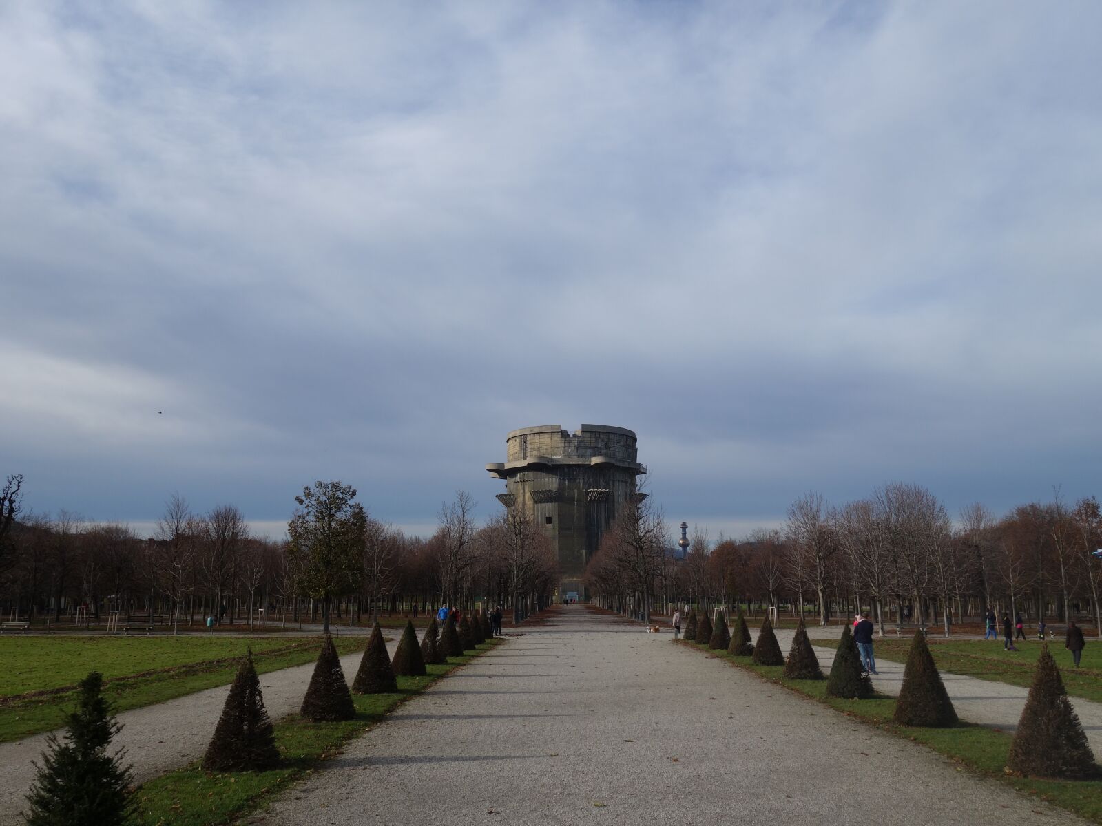 Sony Cyber-shot DSC-RX100 II sample photo. Flakturm, augarten, park photography