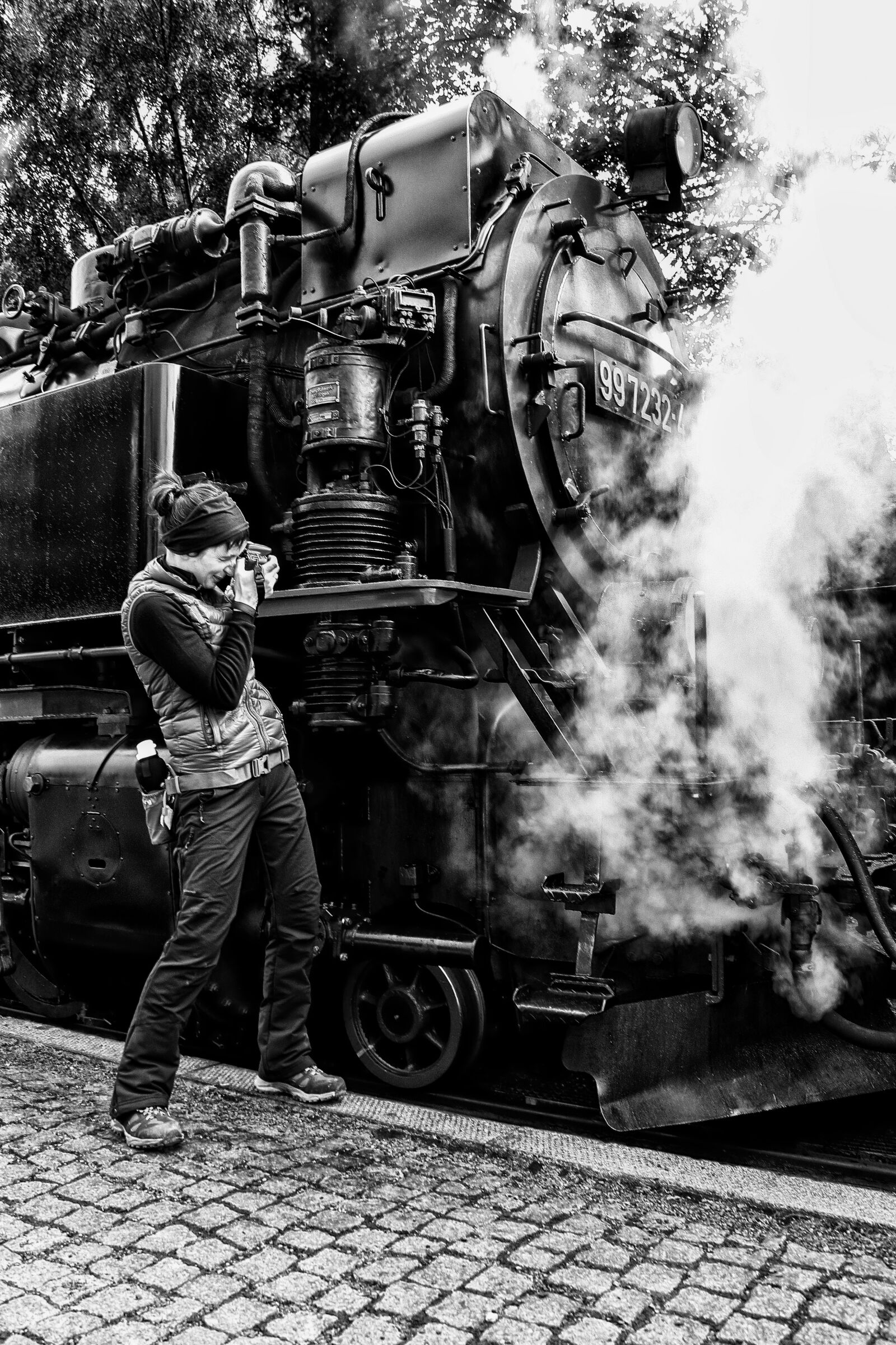 Canon EOS 60D sample photo. Steam locomotive, brocken railway photography