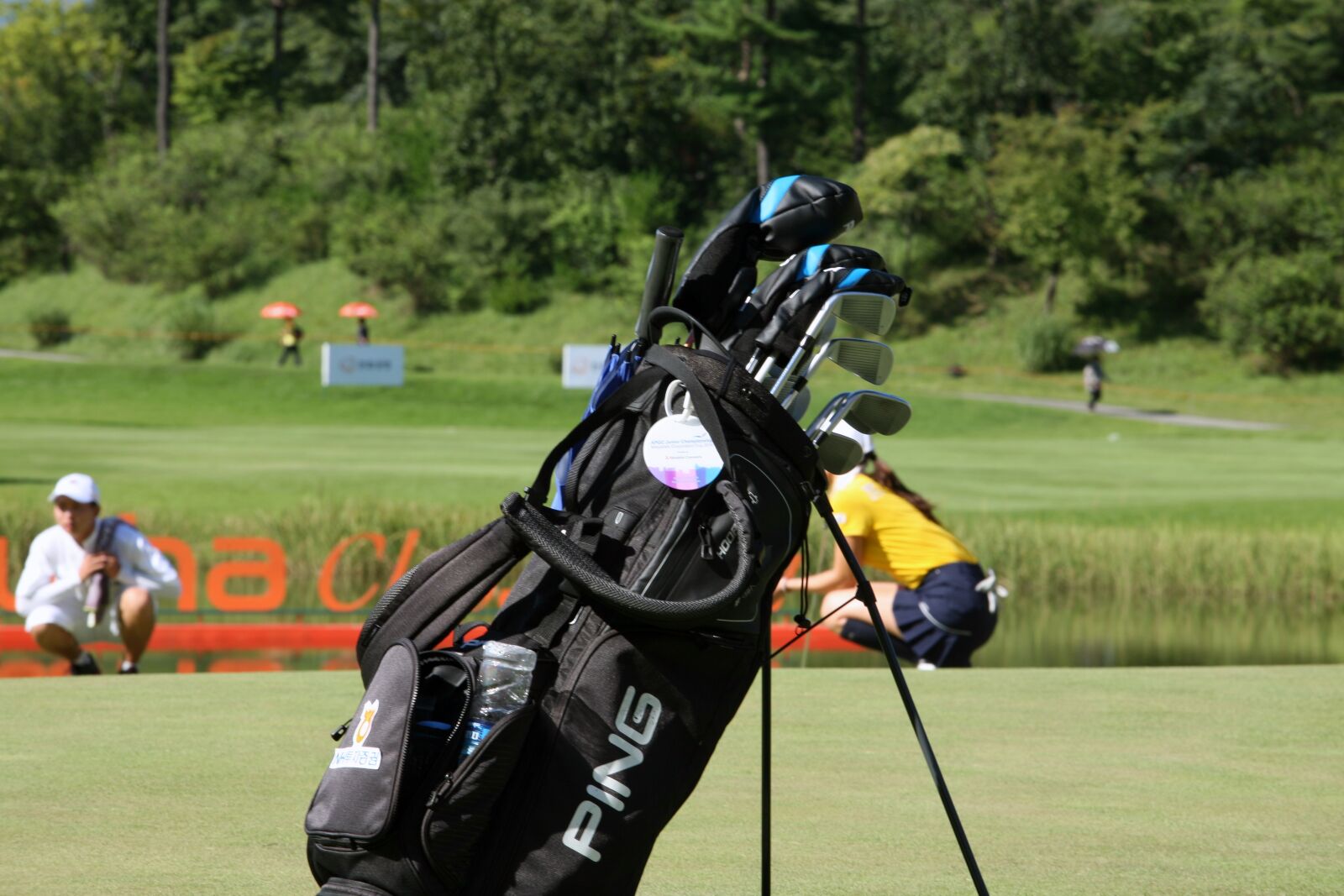 Canon EOS 5D sample photo. Golf, golf tournament, golf photography