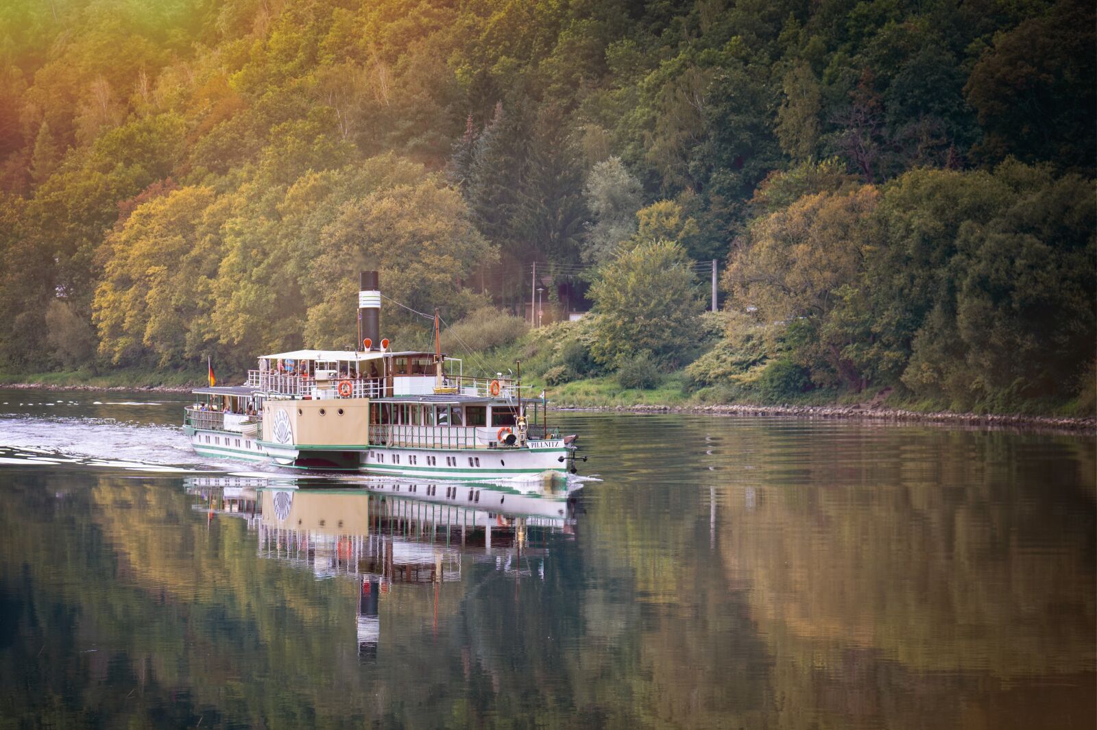 Nikon Z6 sample photo. River, ship, paddle steamer photography