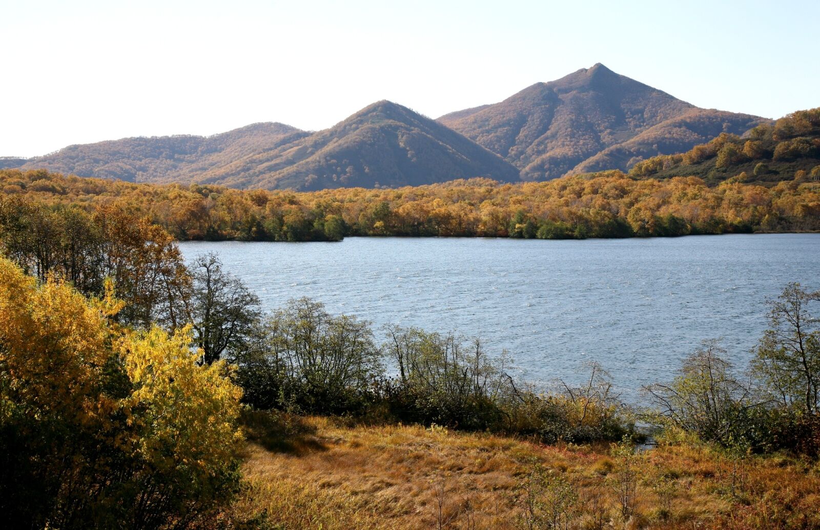 Canon EOS 5D sample photo. Autumn, mountains, lake photography