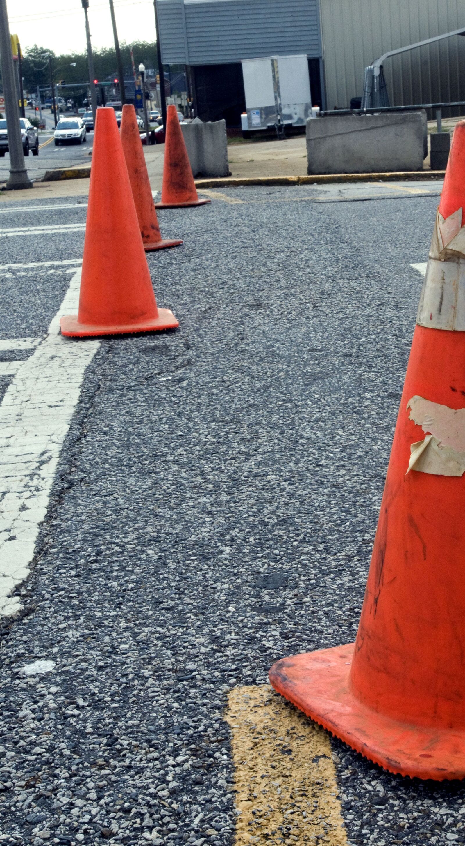 Nikon D300 sample photo. Brightly, colored, orange, road photography