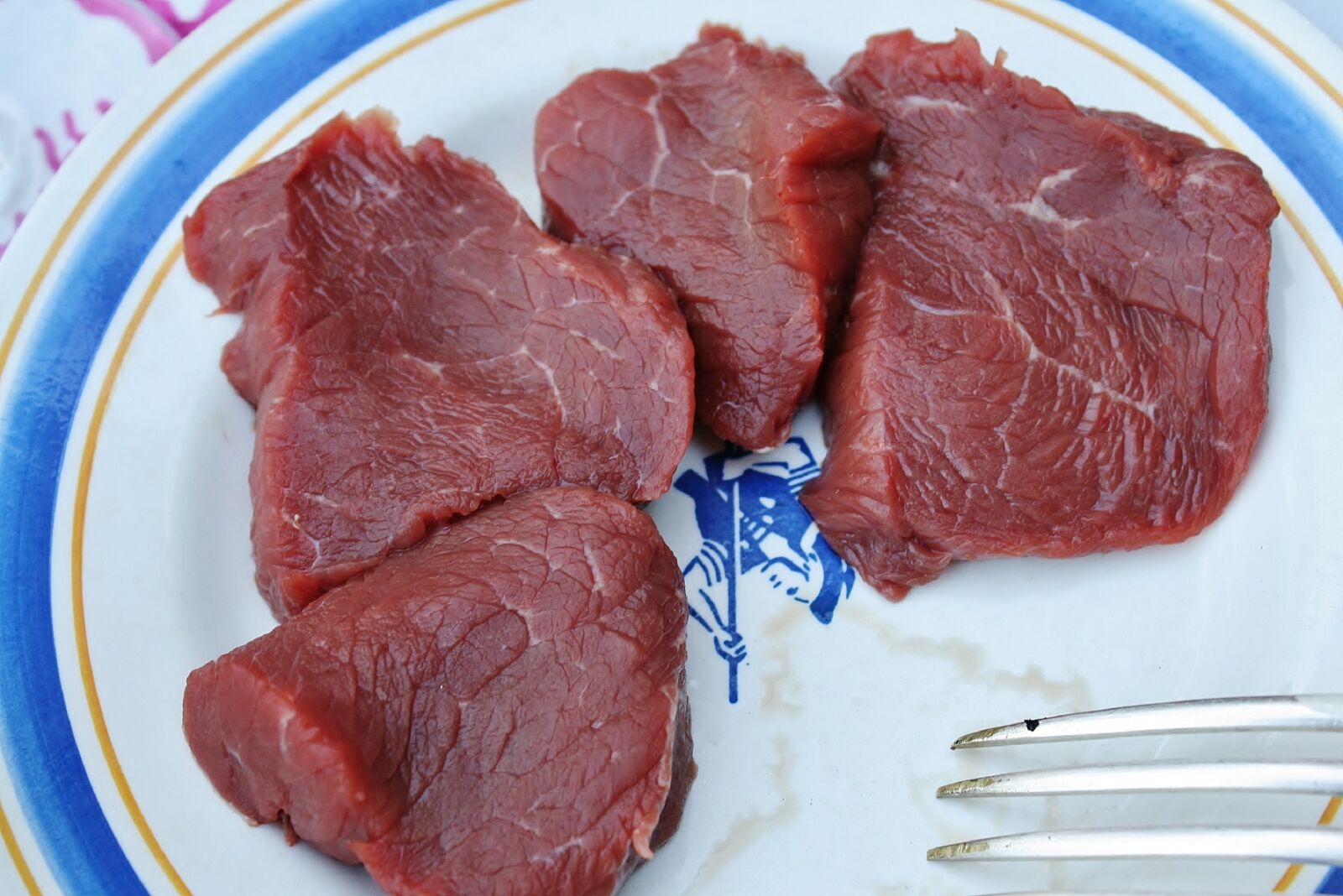 Canon EOS 400D (EOS Digital Rebel XTi / EOS Kiss Digital X) sample photo. Meat, beef, raw photography