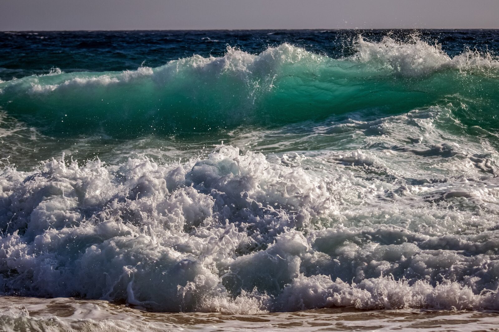 Nikon D3300 sample photo. Sea, waves, sea foam photography