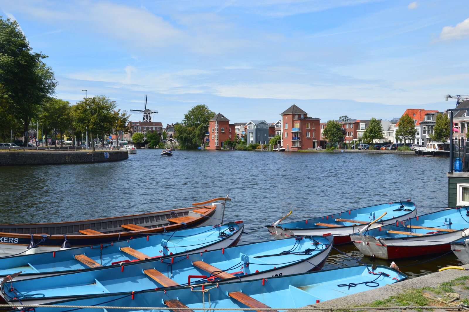 Nikon D3200 sample photo. Haarlem, water, holland photography