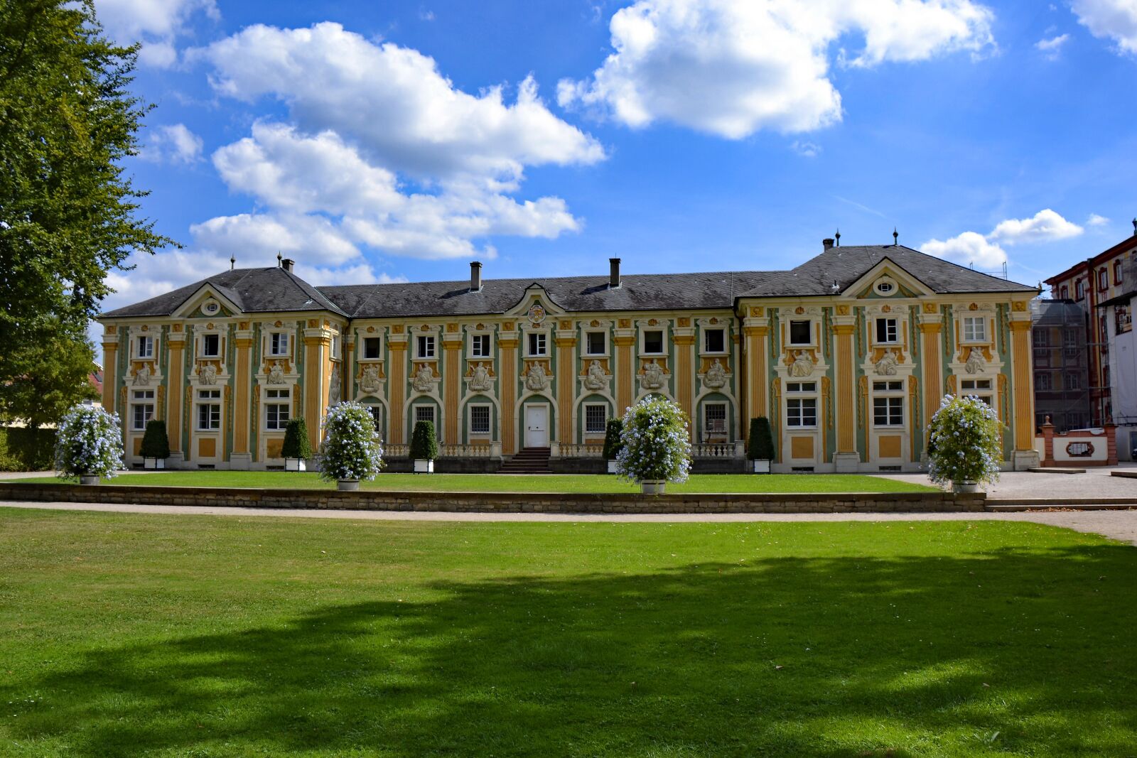 Nikon D3100 sample photo. Bruchsal, castle, baroque photography