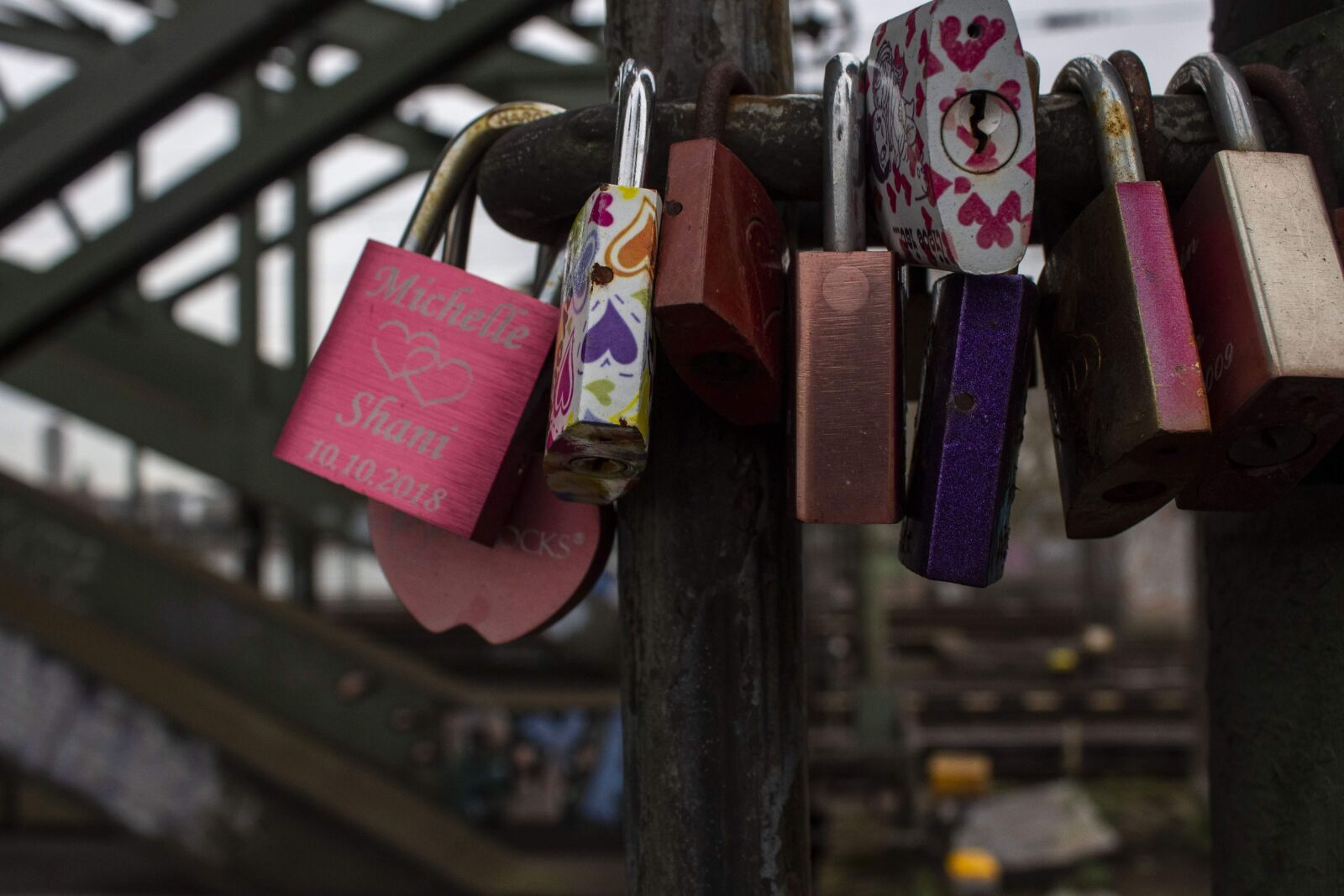 Canon EOS 1300D (EOS Rebel T6 / EOS Kiss X80) sample photo. Locks, germany, bridge photography