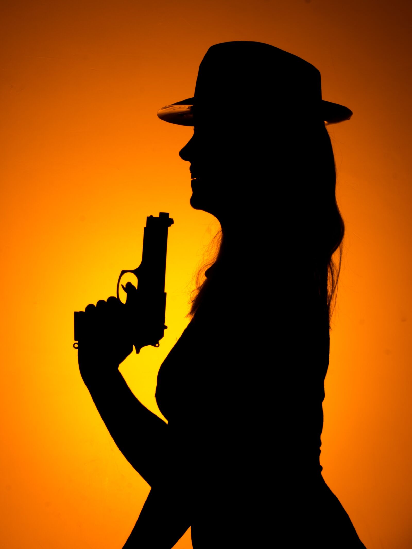 Nikon D7100 sample photo. Girl, gun, woman photography