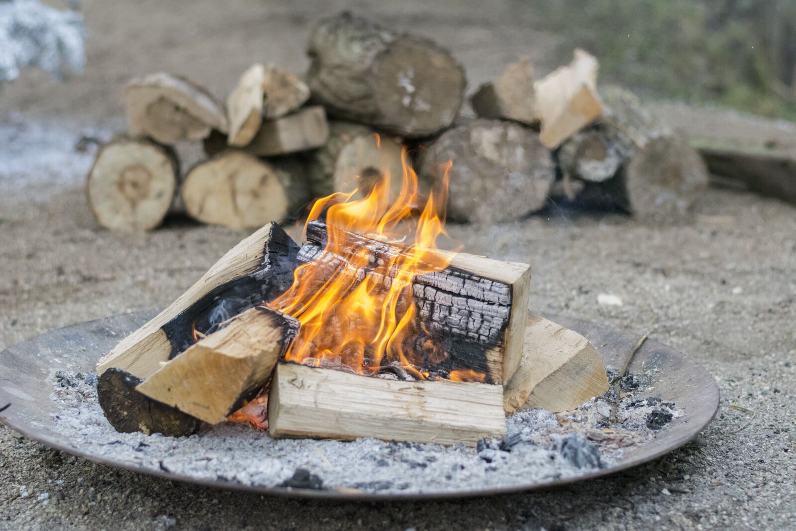 Nikon D5200 sample photo. Fire, campfire, burn photography