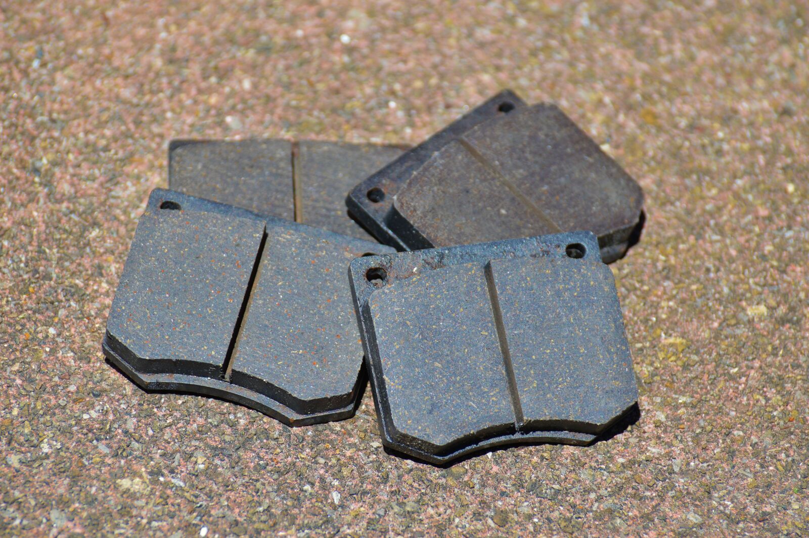 Nikon D3200 sample photo. Brake pads, brake, slow photography
