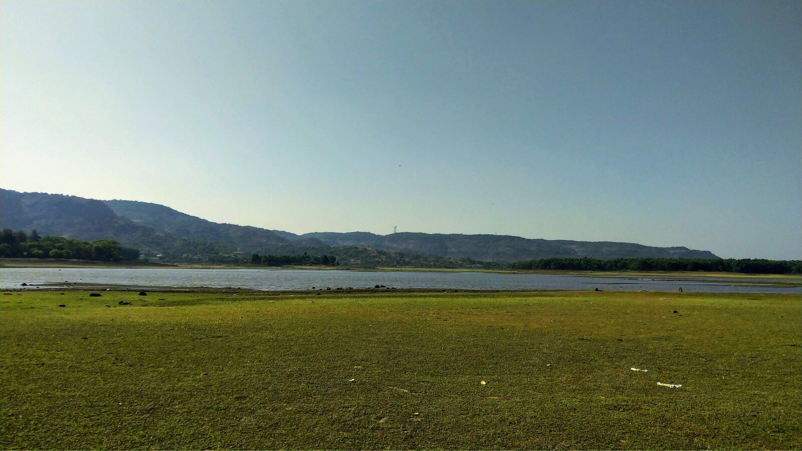 vivo 1804 sample photo. Lonavala, lake, mountain photography
