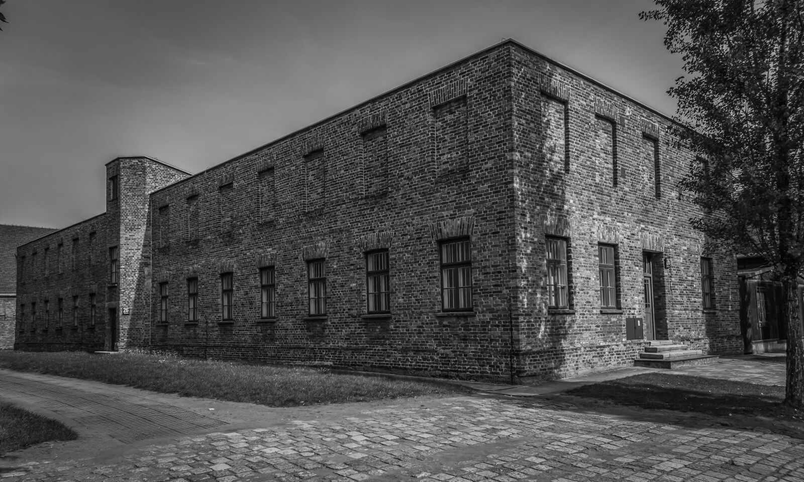Nikon D3300 sample photo. Auschwitz, concentration camp, buildings photography
