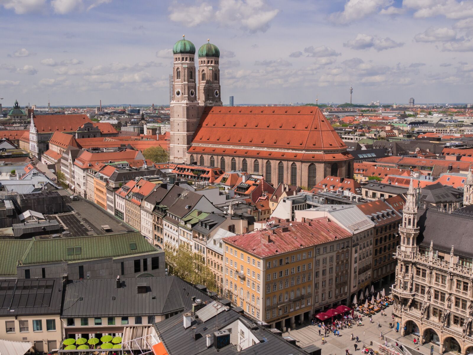 Panasonic DMC-G81 sample photo. Munich city, bavaria, towers photography