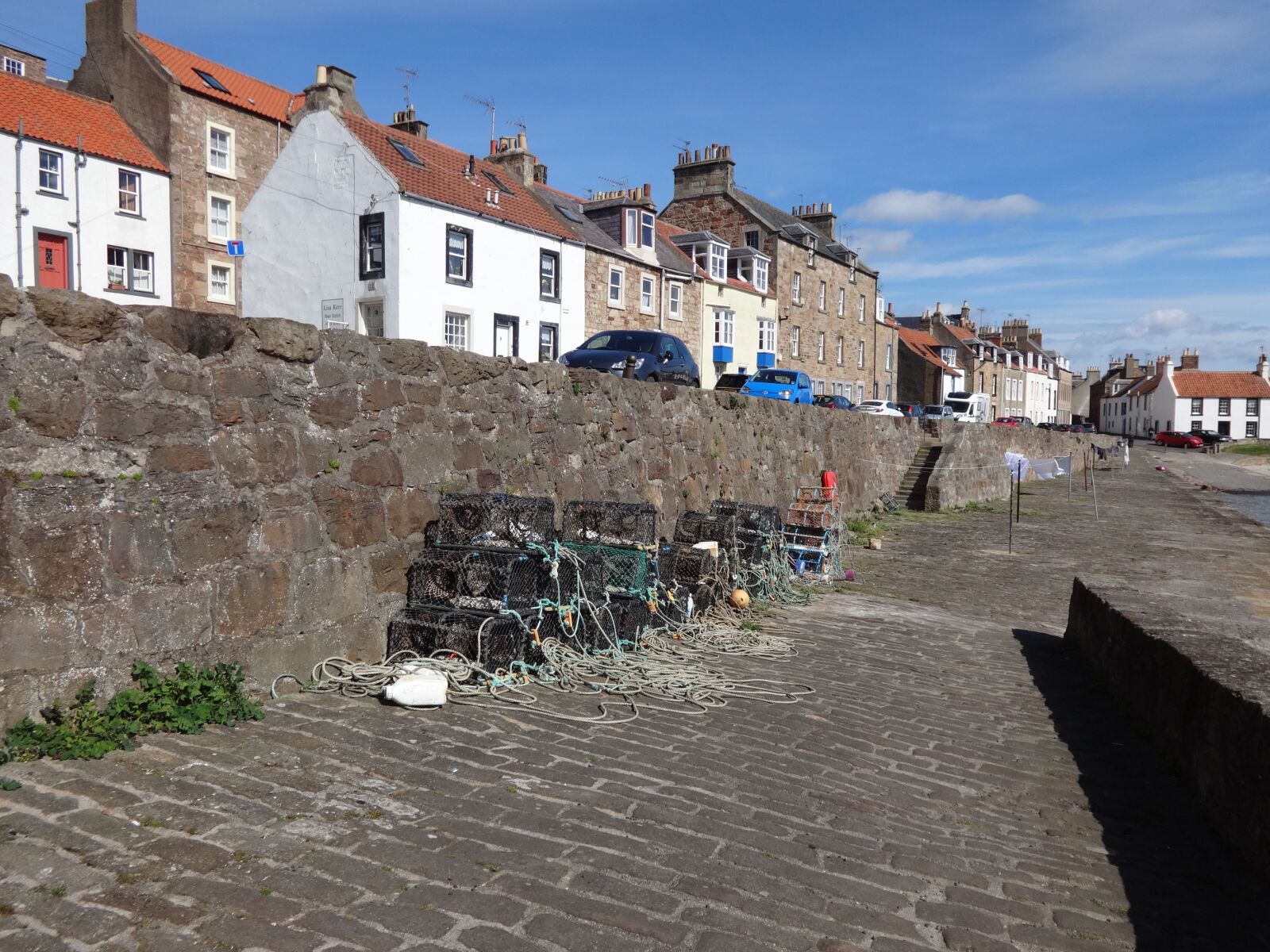 Sony Cyber-shot DSC-WX80 sample photo. Anstruther, harbor, sea photography