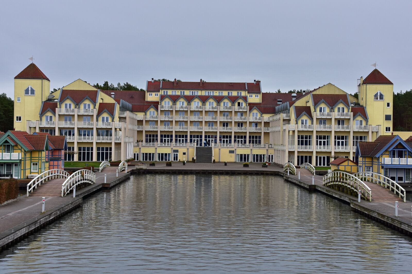 Nikon D7200 sample photo. Maritime hotel, rheinsberg, harbor photography
