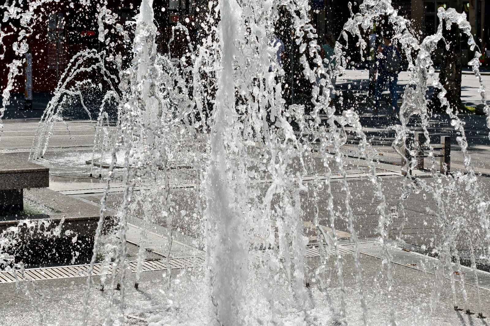 Nikon D5500 sample photo. Architectural style, fountain, moisture photography