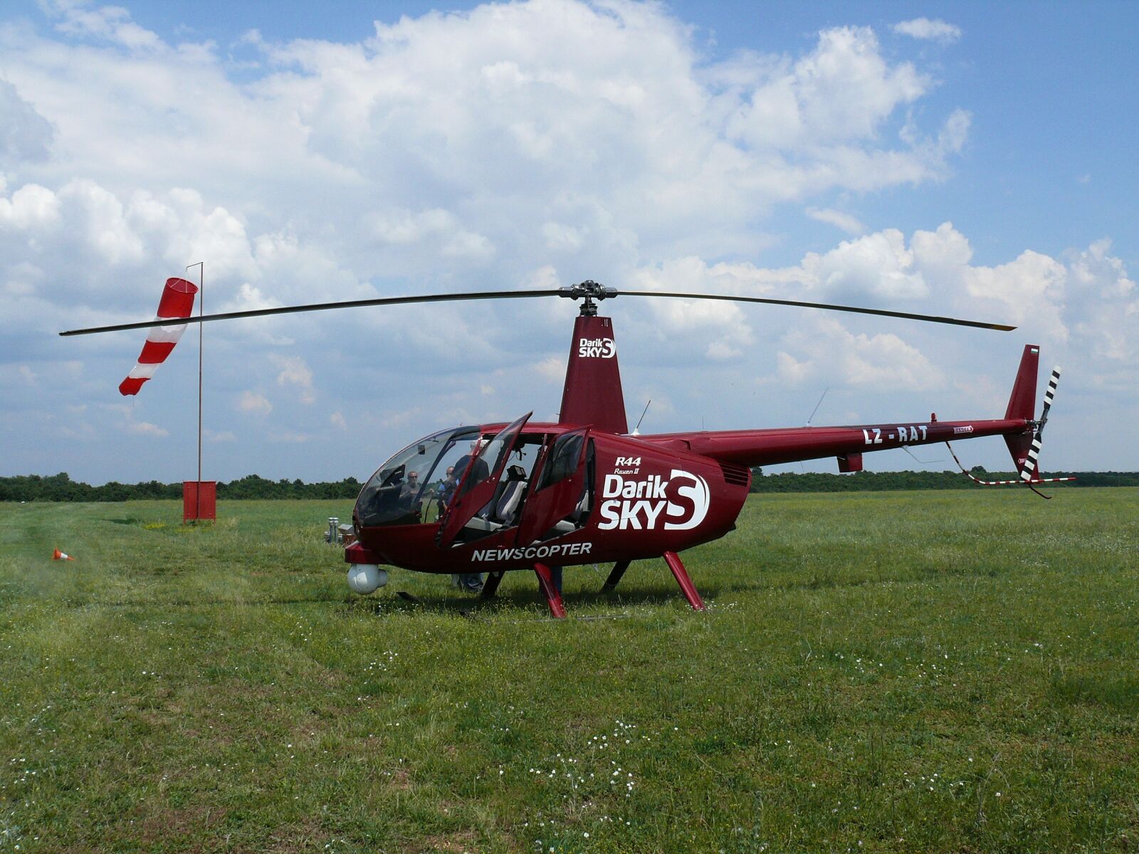 Panasonic DMC-FZ50 sample photo. Bulgaria, airport, helicopter photography
