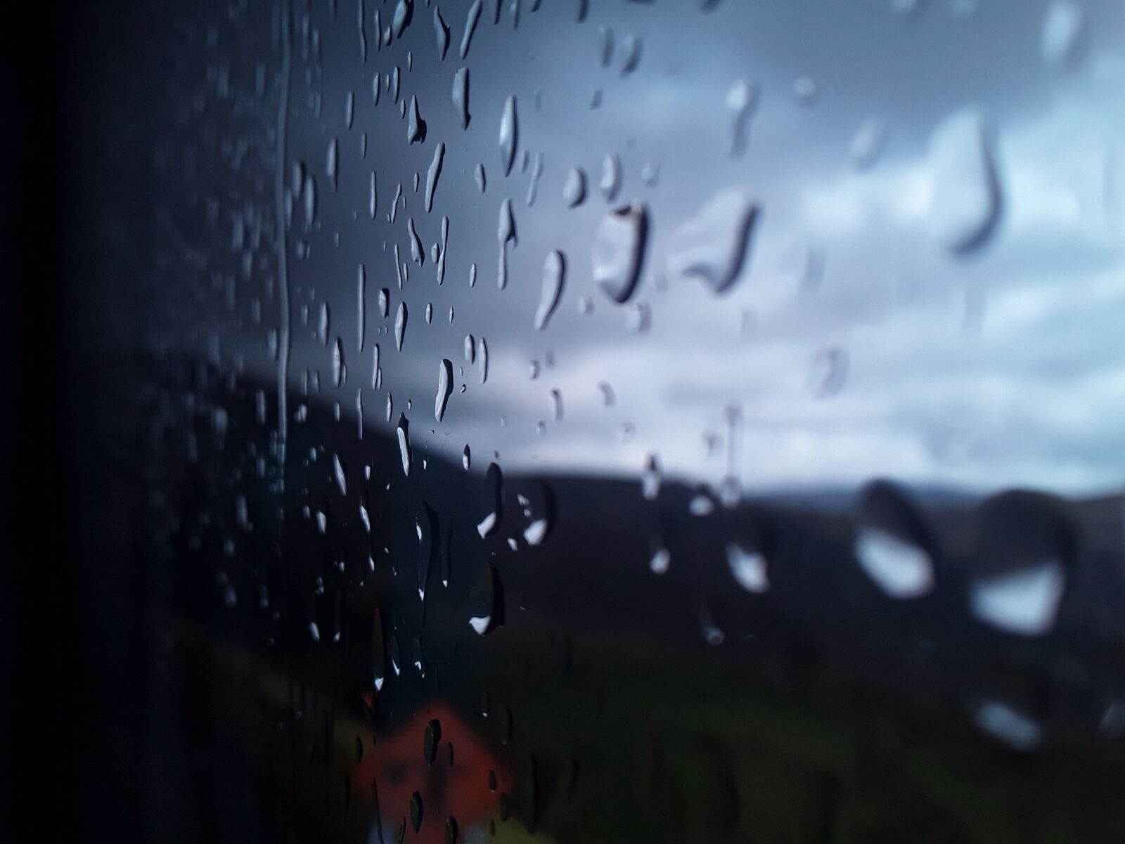 Samsung Galaxy J2 Core sample photo. Rain, sadness, landscape photography