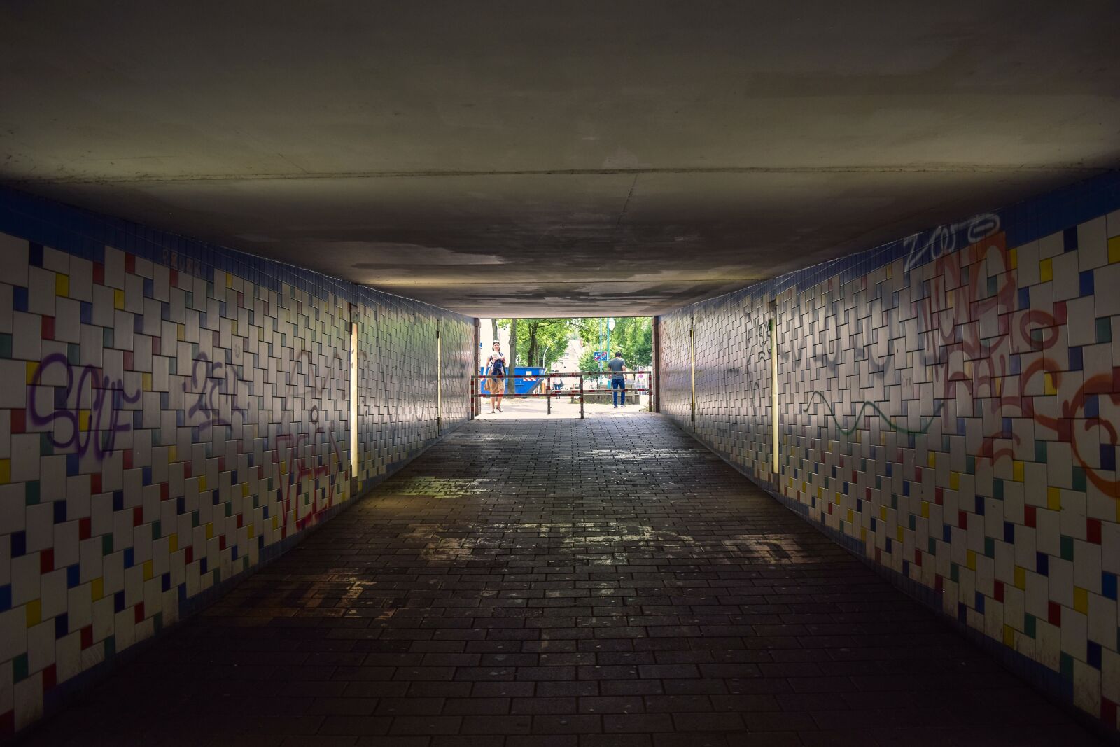 Nikon D3300 sample photo. Architecture, tunnel, passage photography