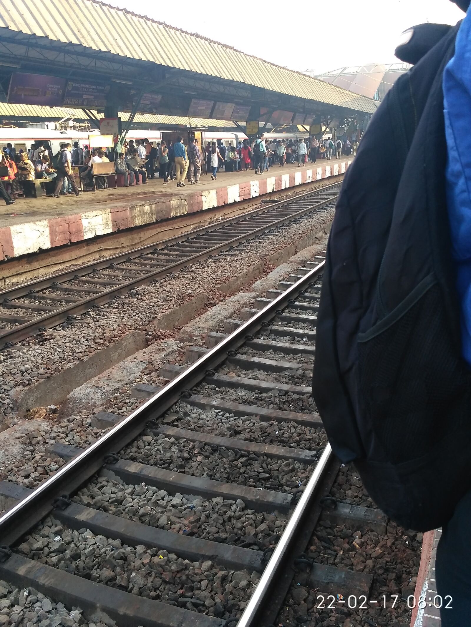 Xiaomi Redmi 3S sample photo. Railway, track photography