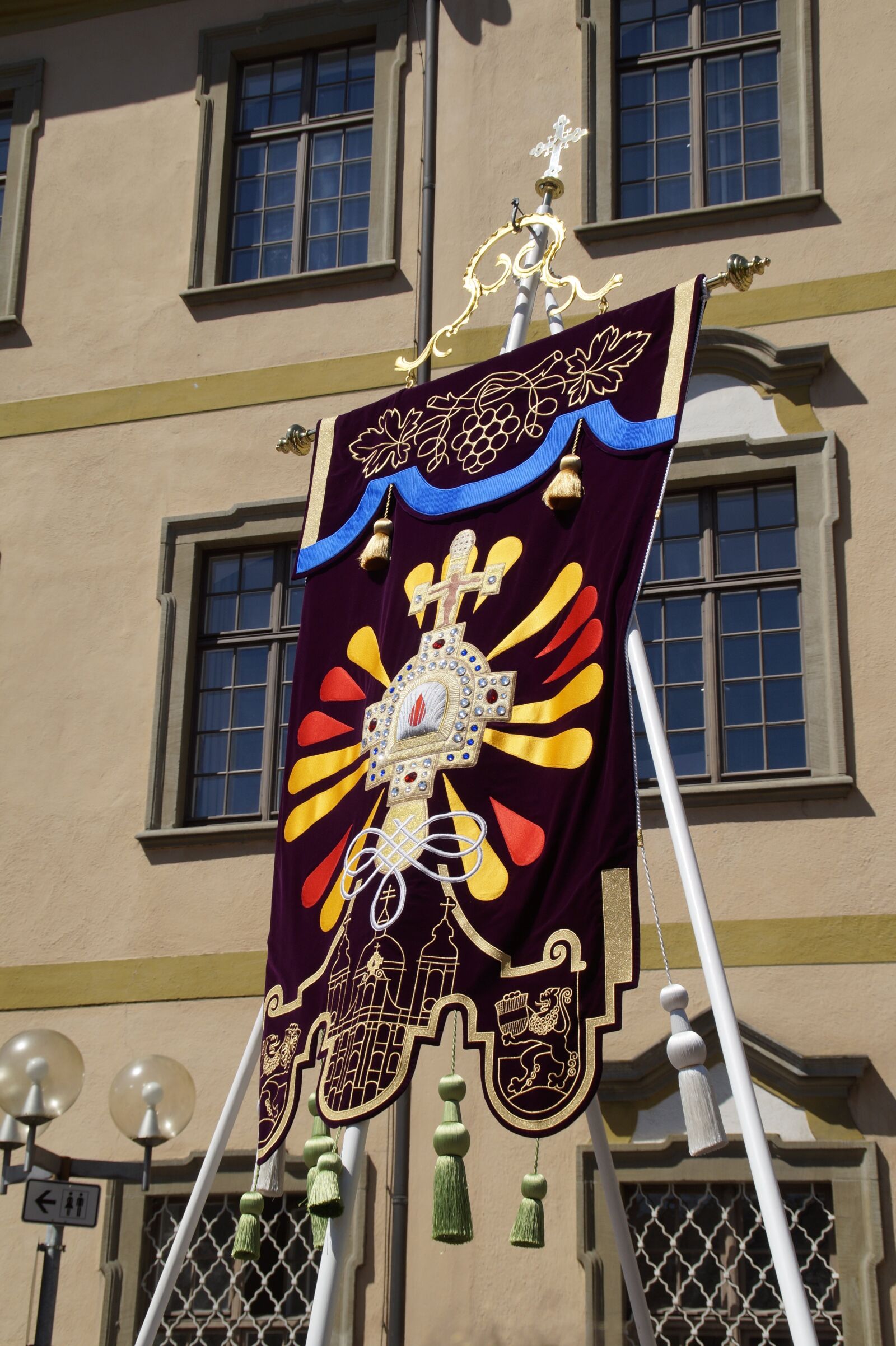 Sony SLT-A58 sample photo. Flag, procession, equestrian procession photography