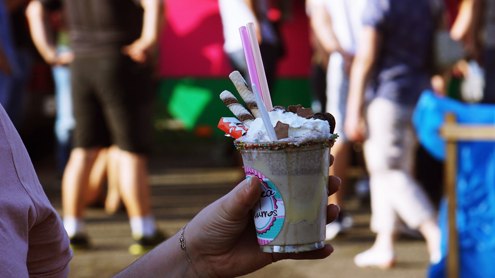 Sony SLT-A68 sample photo. Ice cream, sweets, dessert photography
