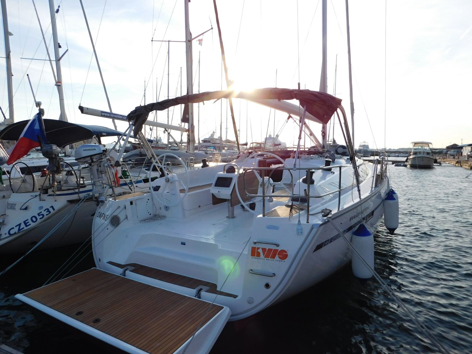 Nikon Coolpix L840 sample photo. Bavaria 46 cruiser, sailing photography