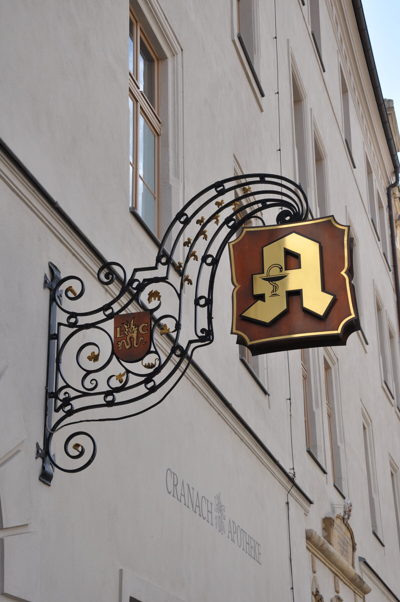 Nikon D90 sample photo. Pharmacy, shield, pharmacy sign photography