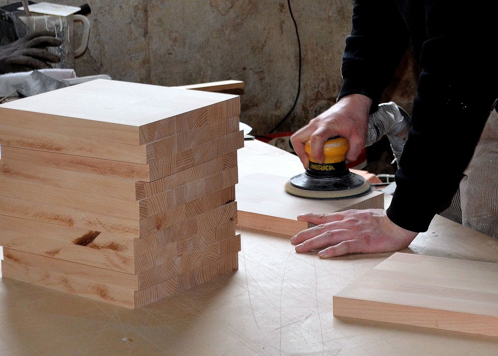 Nikon D5100 sample photo. Carpenter, schreiner, craft photography