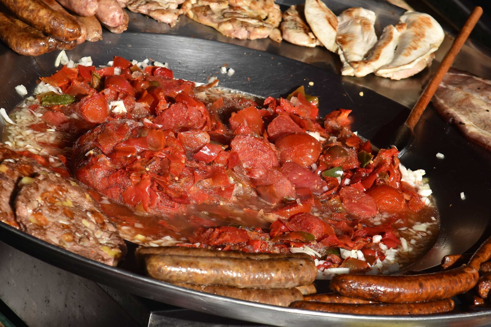 Nikon D5500 sample photo. Delicious, meat, restaurant, sausage photography