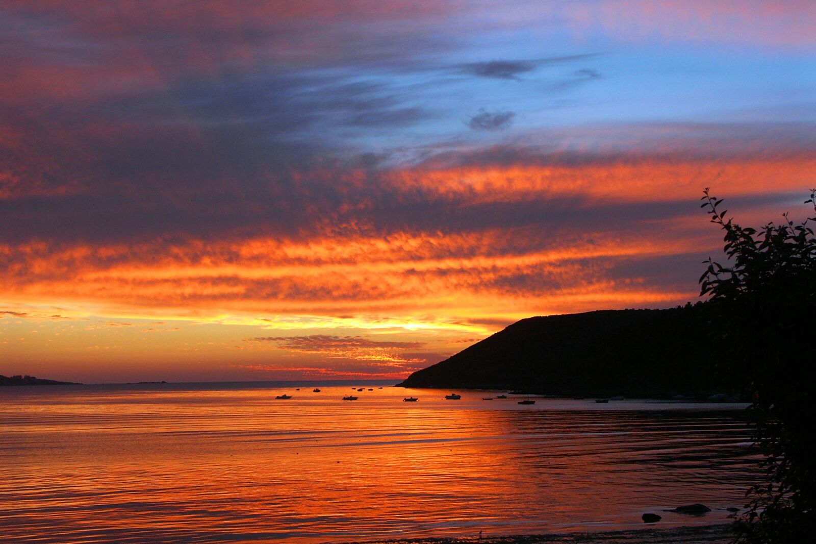 KONICA MINOLTA DiMAGE A1 sample photo. Sunset, sea, sunset on photography