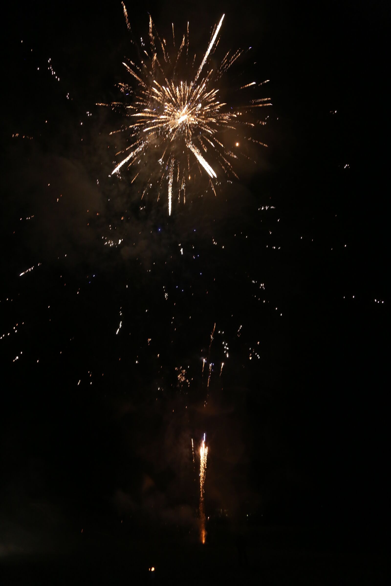 Canon EF 24-105mm F4L IS USM sample photo. Flare, fireworks, new year's photography