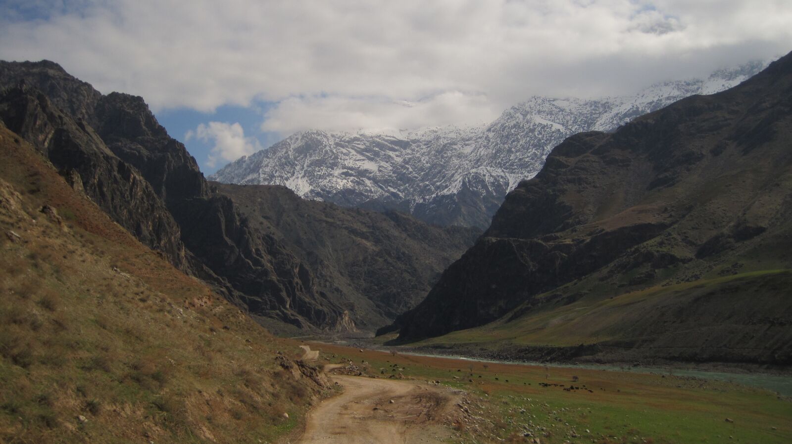 Canon PowerShot SD1200 IS (Digital IXUS 95 IS / IXY Digital 110 IS) sample photo. Mountain river, tajikistan, pamir photography