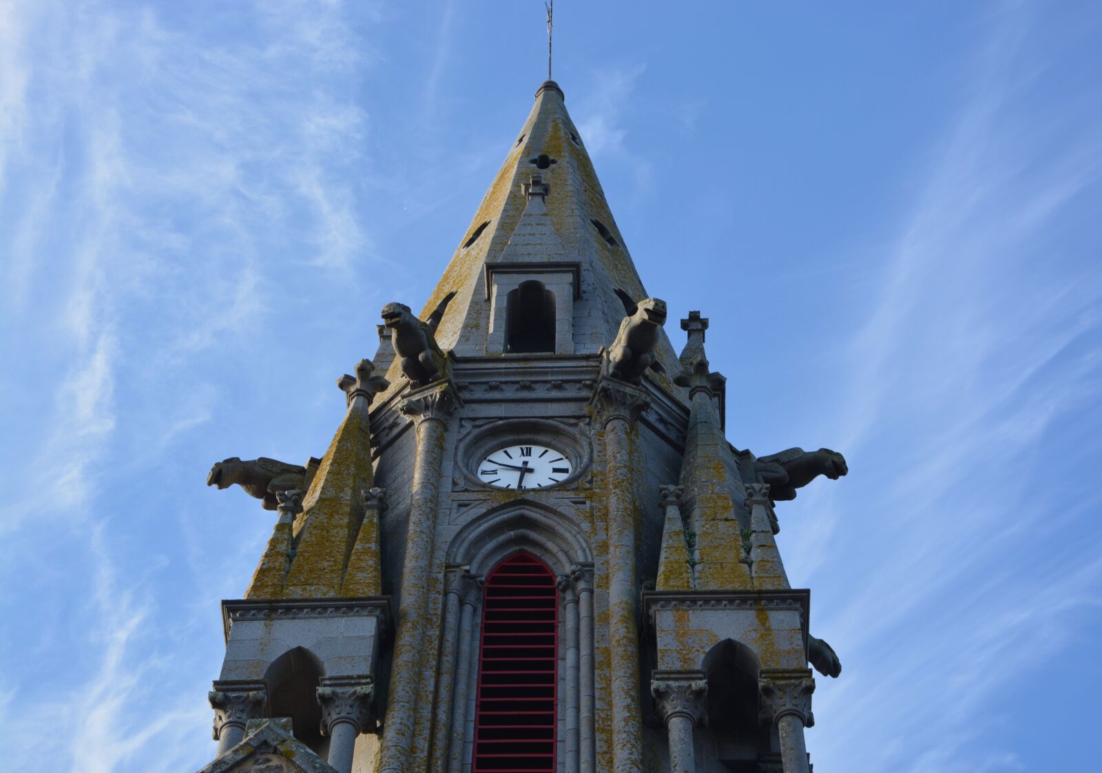 Nikon D5200 sample photo. Bell tower, church meillac photography