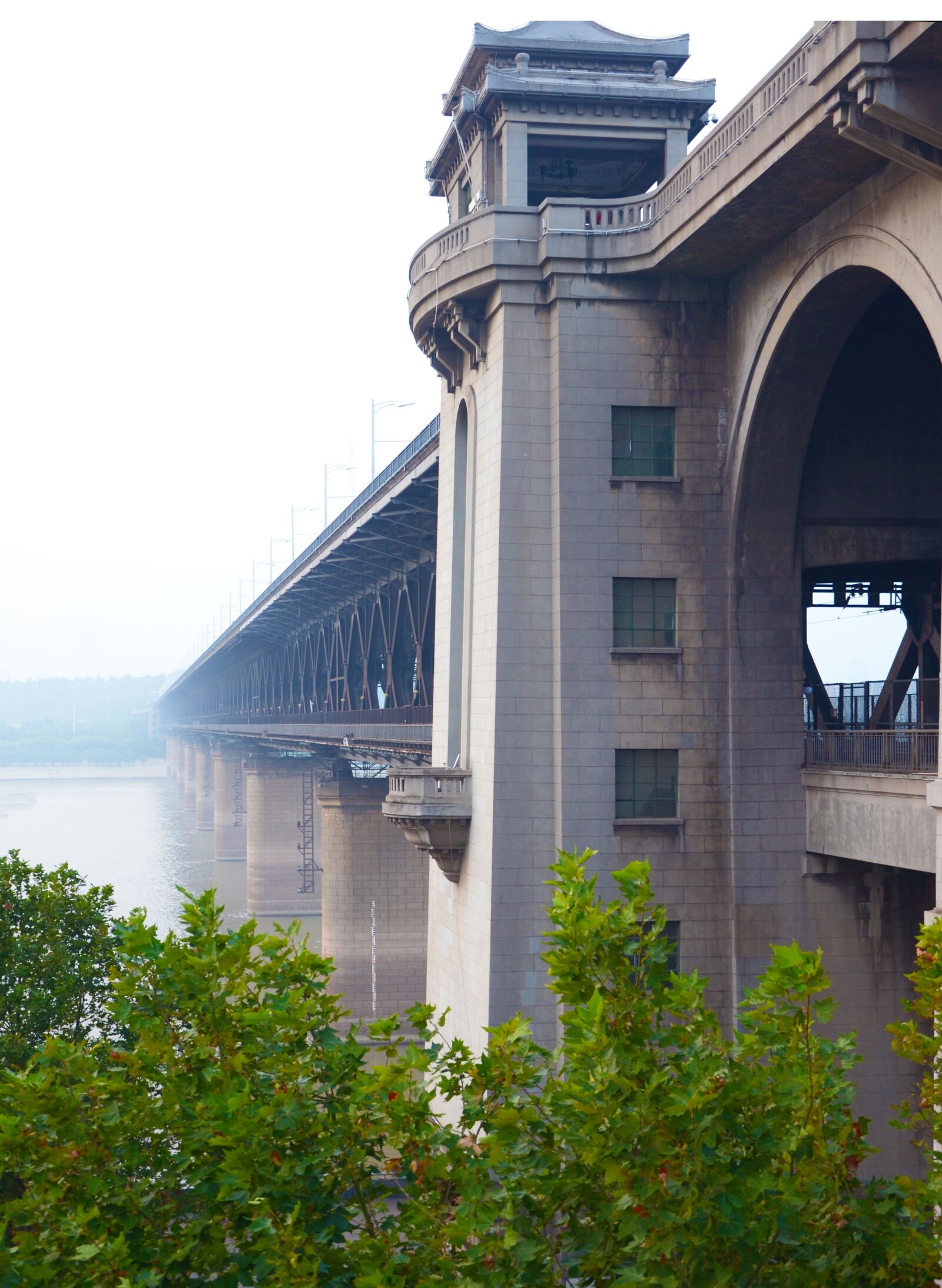 Nikon D7000 sample photo. Wuhan, bridge, building photography