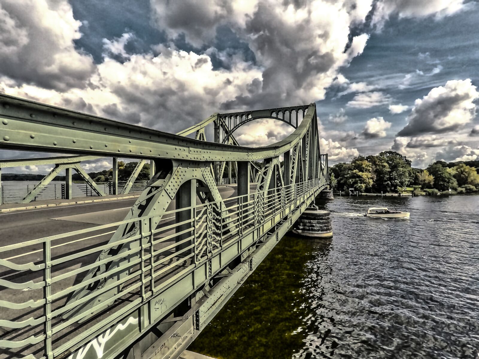 GoPro Hero5 Black sample photo. Bridge, waters, sky photography