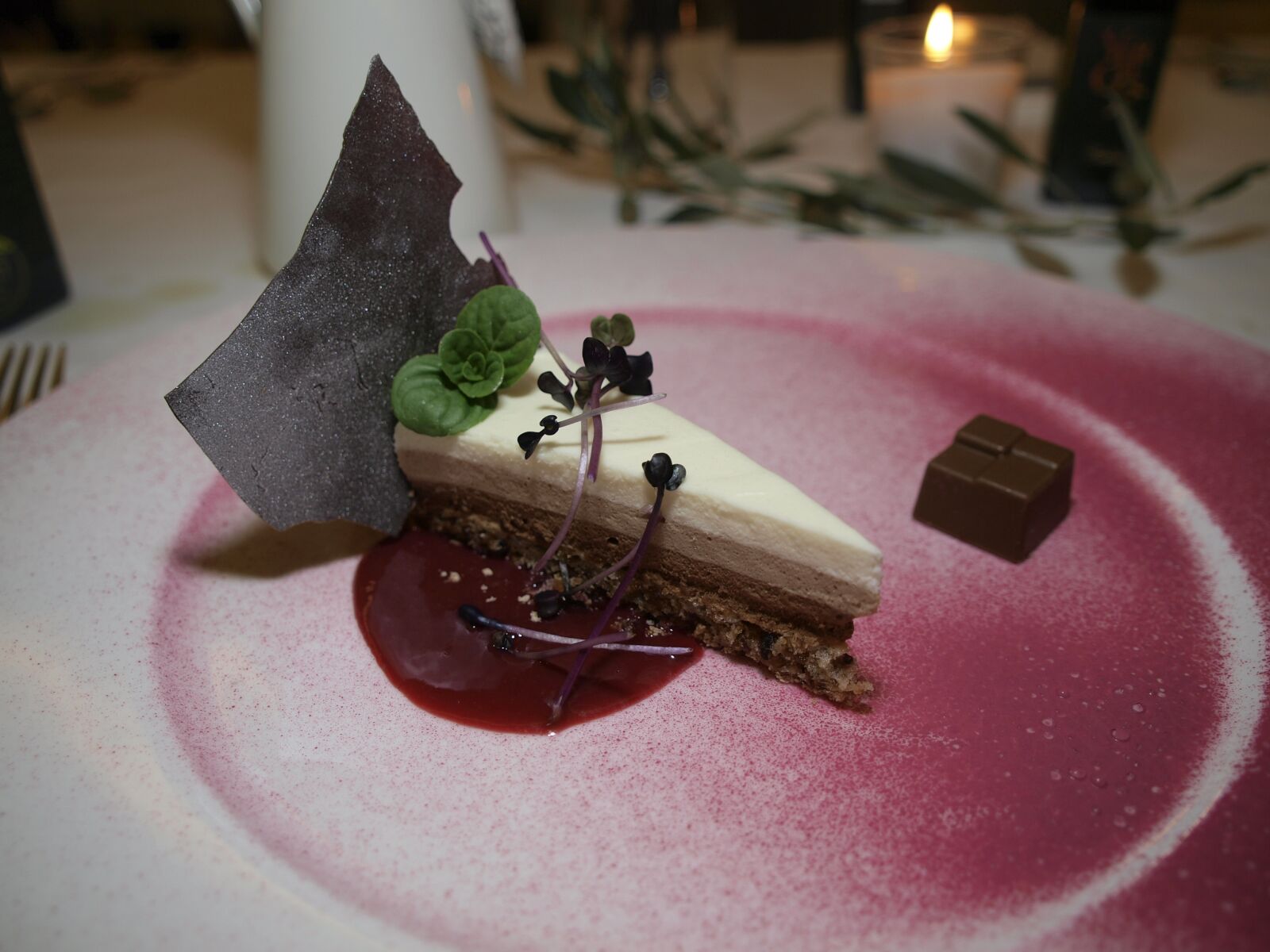 Olympus E-3 sample photo. Chocolates, chocolate, desert photography