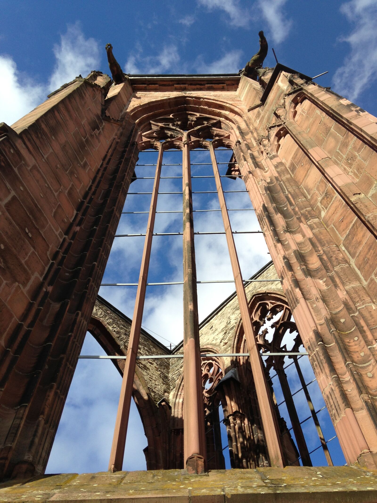 Apple iPhone 5 sample photo. Ruin, chapel, bacharach photography