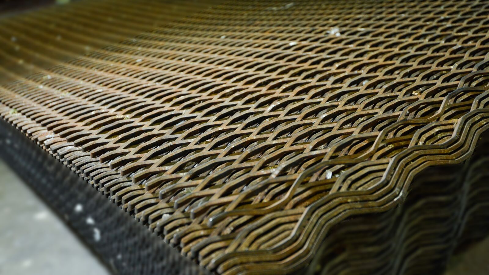 Nikon D600 sample photo. Steel grilles, steel construction photography