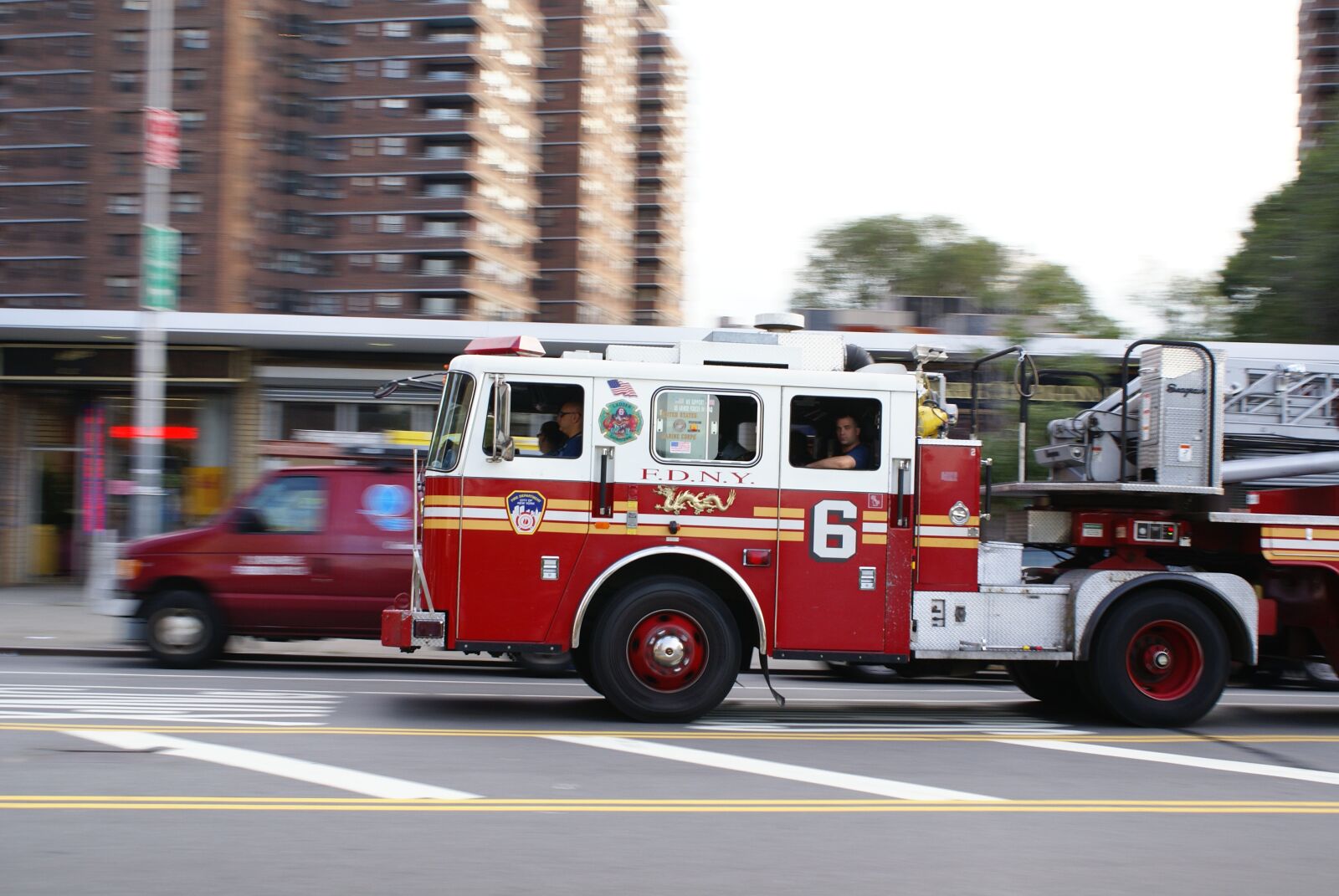Sony Alpha DSLR-A100 sample photo. New york, fire department photography