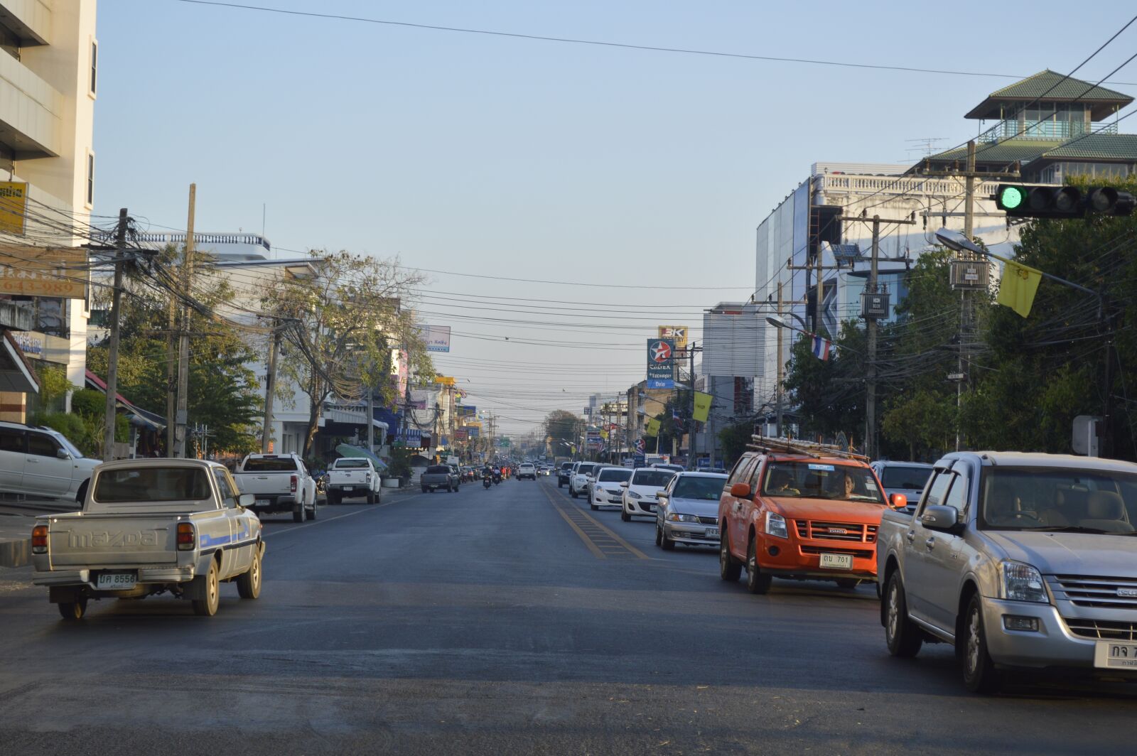 Nikon D3200 sample photo. Vehicle, street, building photography