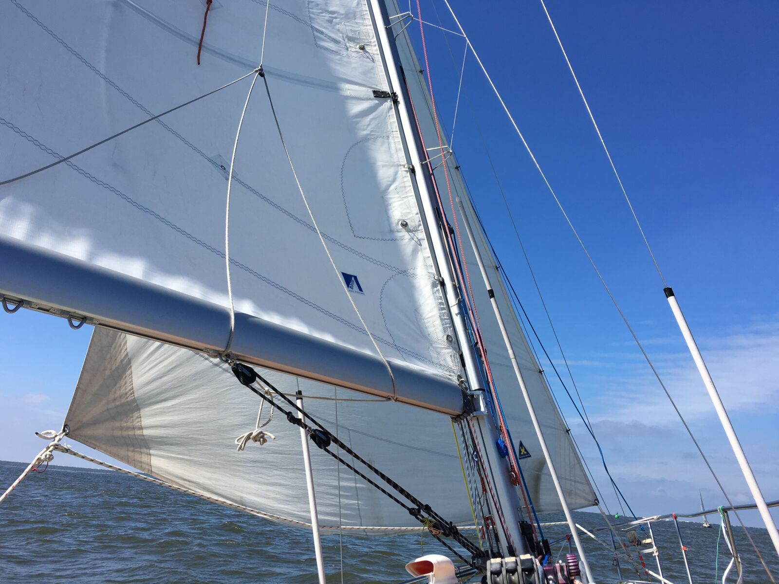 Apple iPhone 6s sample photo. Sail, boat, rigging photography