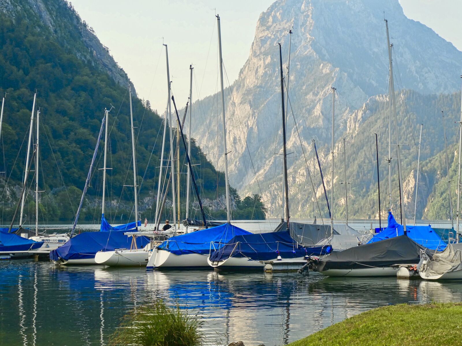 Panasonic Lumix DC-ZS70 (Lumix DC-TZ90) sample photo. Peaceful, boats, tranquil photography