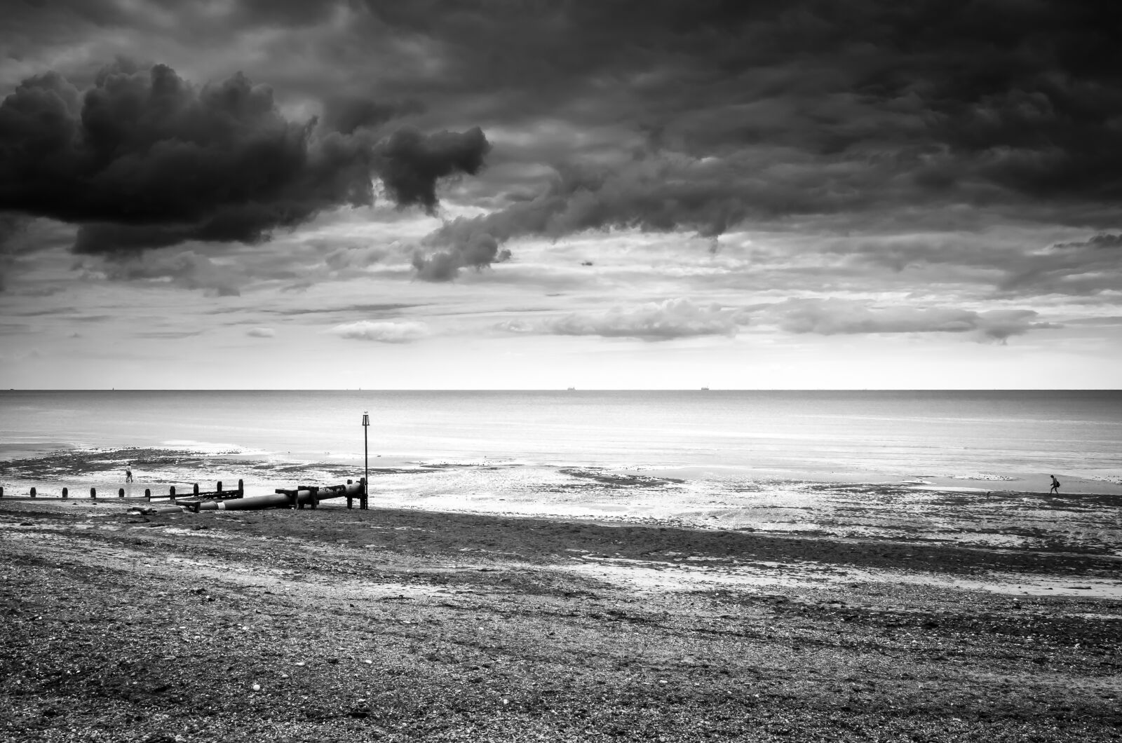 Nikon D5100 sample photo. Dramatic, sky, beach photography