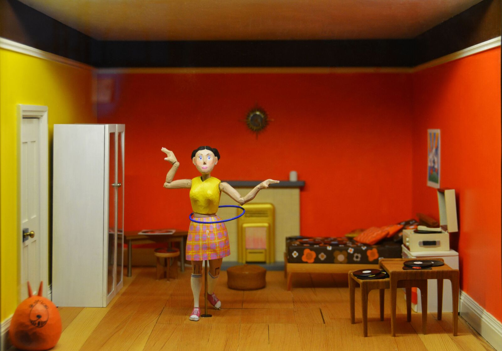 Nikon D5200 sample photo. Doll house, children's playhouse photography