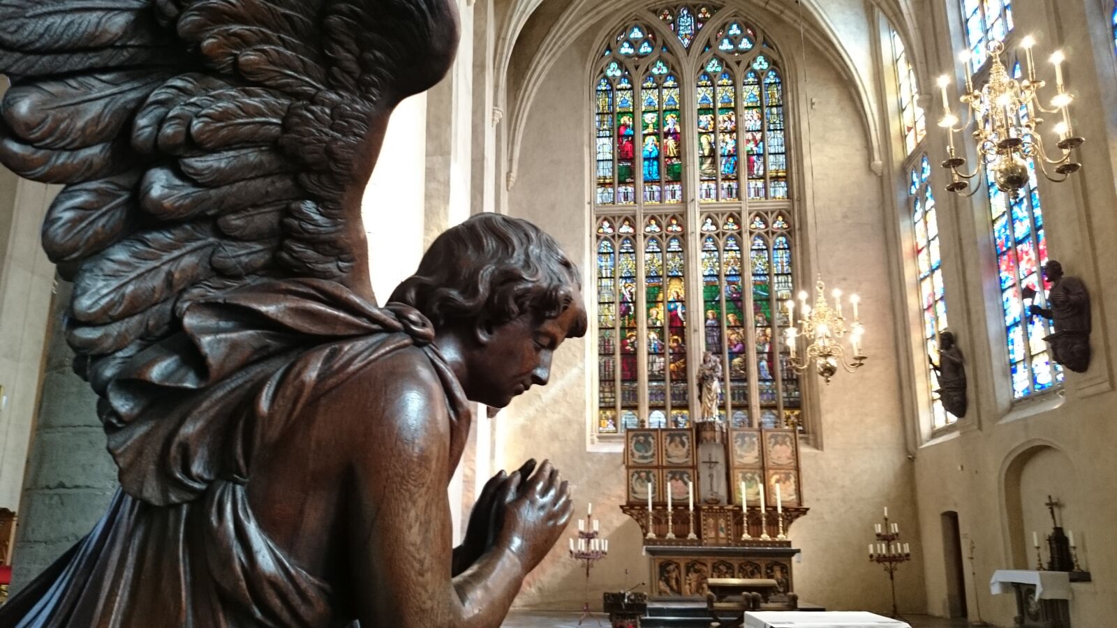 Sony Xperia Z1 sample photo. Cathedral, angel, church photography